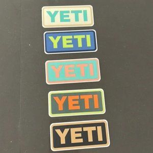 Yeti stickers